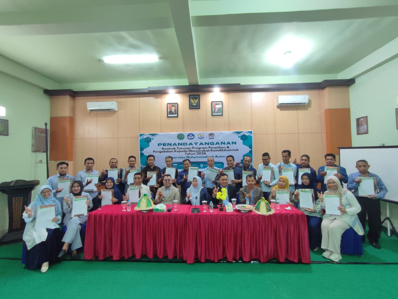 Penandatanganan Kontrak Hibah Penelitian dan Pengabdian Kemendiktisaintek 2026